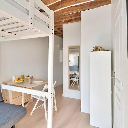 Stylish Mezzanine In The Heart Of 3f Apartmán Paříž