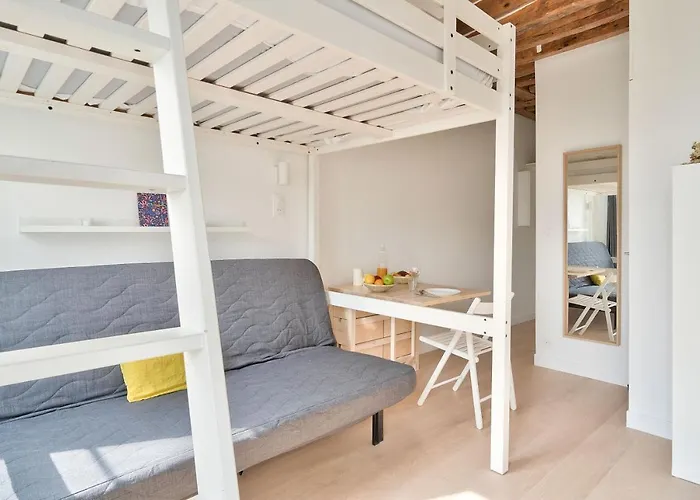 Apartamento Stylish Mezzanine In The Heart Of 3f